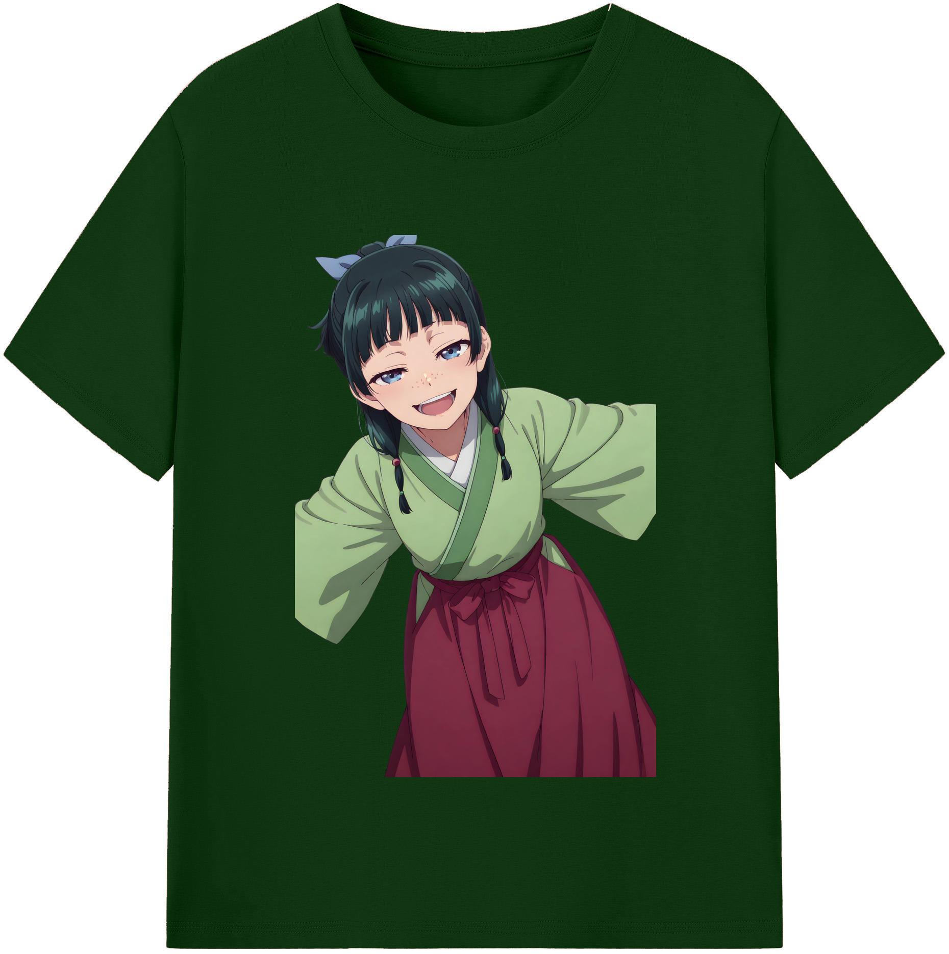 （画像用） 薬屋のひとりごと The Apothecary Diaries 綿100％半袖Tシャツ（フロントプリント）